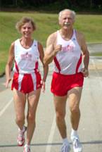 Bill & Jeanne Daprano break track & field world records at ages 75 & 66
