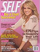 Self Magazine - Nov 2007 page 123 - recommends Phil Campbell's Sprint 8 cardio program tto women to burn fat and lose inches, and to lose weight on your lunch break 