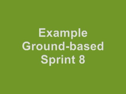 click here to see examples of ground-based Sprint  8